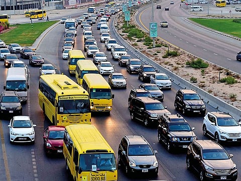 Apart from the Sharjah-Dubai congestion, traffic snarls are expected in Discovery Gardens, Motor City, Sports City, Silicon Oasis, Jumeirah Village Circle and Al Garhoud.