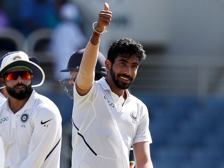 India's Jasprit Bumrah 