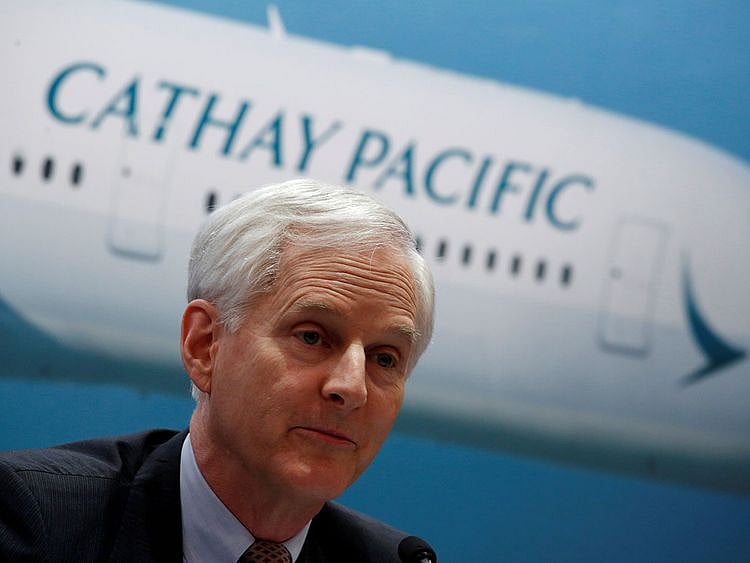 Cathay Pacific Chairman John Slosar
