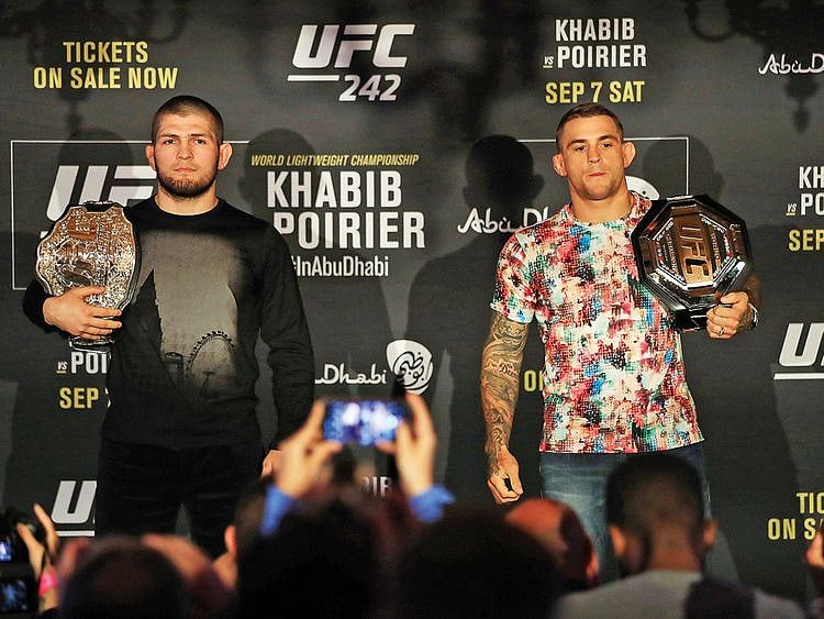 Khabib Nurmagomedov v Dustin Poirier