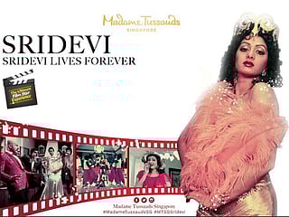 Sridevi’s wax figure at Madame Tussauds