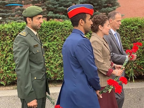 The main and back-up crews of the mission going to the International Space Station, visited the Gagarin museum at the Gagarin Cosmonaut Training Centre in Star City, Russia