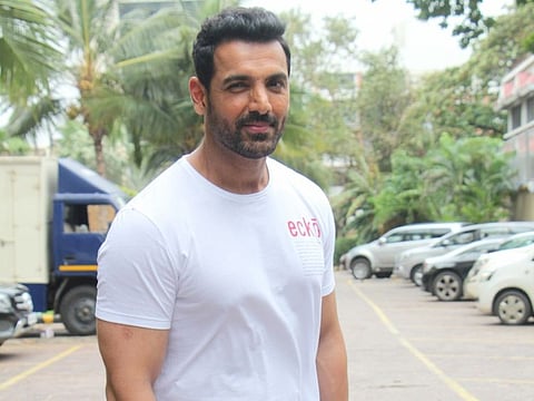 Mumbai: Actor John Abraham during media interactions for his upcoming film "Batla House" in Mumbai on Aug 7, 2019. (Photo: IANS)