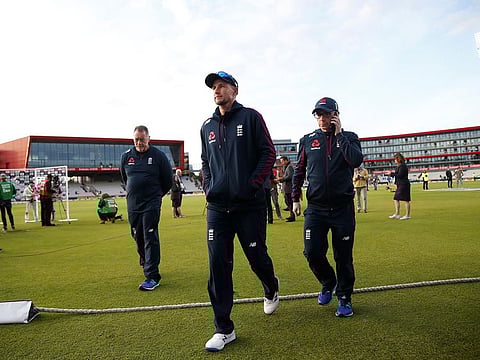  England's Joe Root looks dejected after Australia win the match and retain the Ashes  