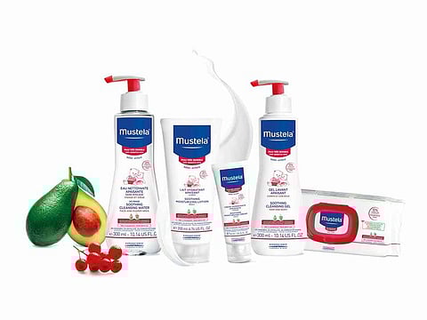 Mustela's range of products 