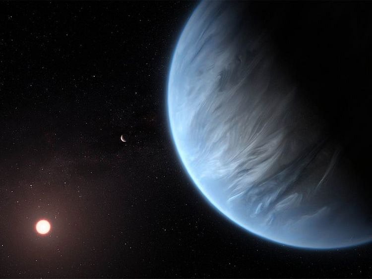 Planet with water 20190911