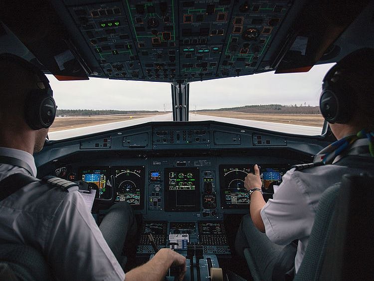 plane cockpit generic