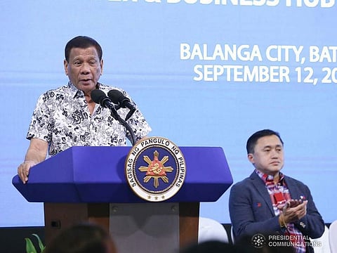 "Shoot, but don't kill, them. It's just serious physical injuries, I will defend you," Philippine President Rodrigo Duterte said, after urging Filipino citizens to shoot corrupt public officials who seek bribes.