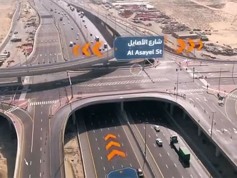 Al Asayel Street is now open for motorists, following its temporary closure on Thursday.