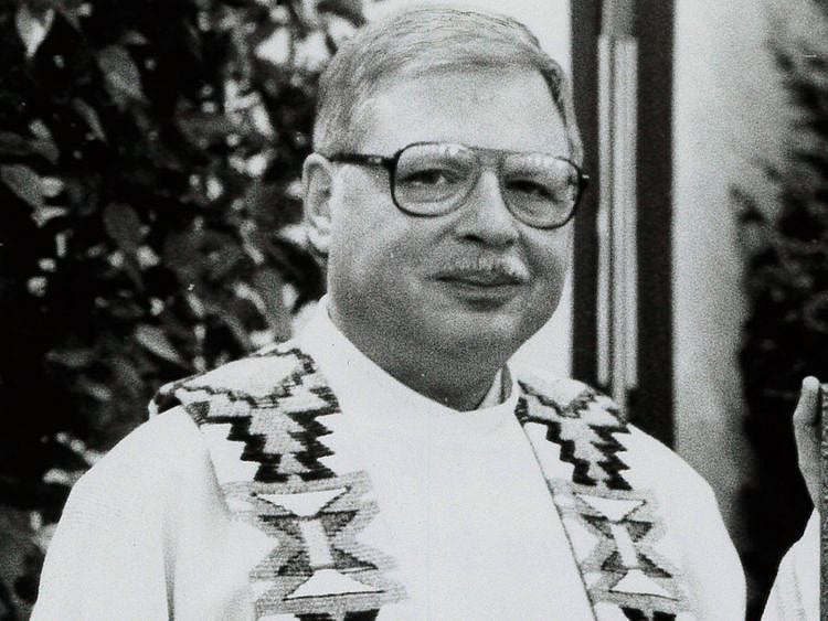 Father Arthur Perrault in Albuquerque, N.M.