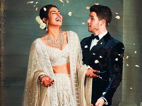 Priyanka Chopra Jonas and Nick Jonas.