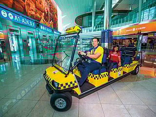 Now you can use free taxi service to travel within Dubai International Airport