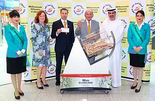 Two Indians win $1m each in Dubai Duty Free draw