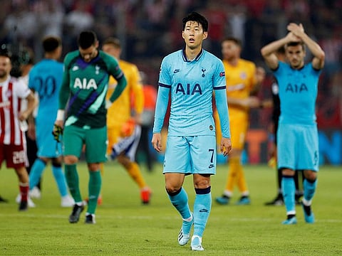 Tottenham Hotspur's Son Heung-min.