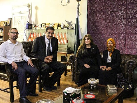 Delegation of Egyptian scholars led by Professor Dr Ibrahim, visited the country’s top educational and research institutes. Dr Maria Sultan, Chairperson of SASSI University awarding shields to scholars in Islamabad