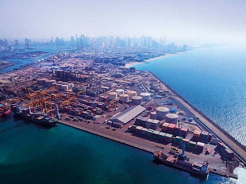 Sharjah Container Terminal operated by Gulftainer