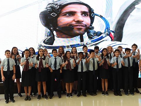 Students to Astro Hazza: “We are with you in your mission!”