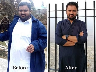 Meet the Pakistani man who lost 43kg in less than 10 months in the UAE