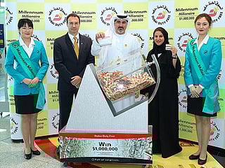Indian accountant crowned Dubai Duty Free Millionaire