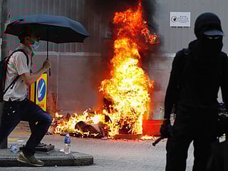 In pictures: Fearsome escalation of anti-government demonstrations continue in Hong Kong