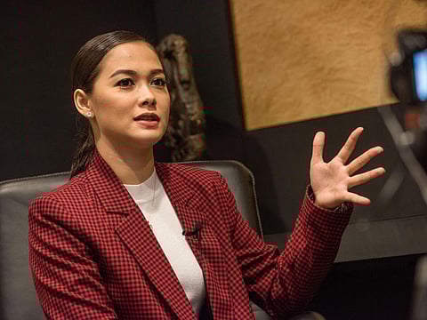 Maja Salvador, Actress, Dancer, Singer, Model at the Dusit Thani, Dubai. Photo: Antonin Kélian Kallouche/Gulf News