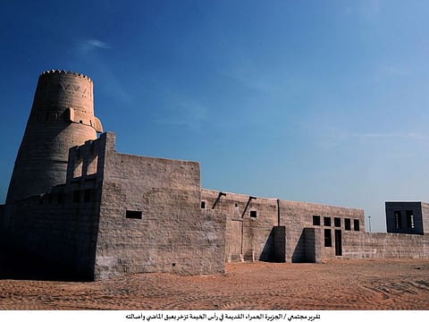 Al Jazirah Al Hamra, the "Red Island," is a historic old town in Ras Al Khaimah that has survived to the present day.

It is an old fishing and pearling centre, dating back hundreds of years. The town, situated on the coast south-west of the city of Ras Al Khaimah, was abandoned by its inhabitants in the middle of the 20th century when they moved to the expanding city of Abu Dhabi.

Much of the town survived, including part of its fort, a market place, mosques and many of its traditional houses, some of which were the homes of pearl merchants.WAM