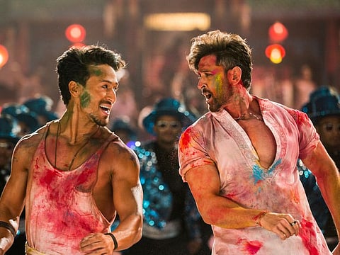 Tiger Shroff and Hrithik Roshan in War