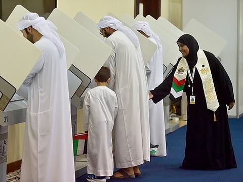 Pictures: UAE voters elect FNC representatives today