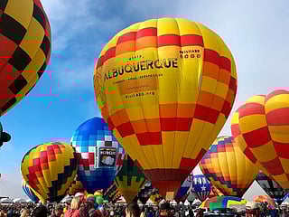 In pictures: Annual Albuquerque International Balloon Fiesta kick off 