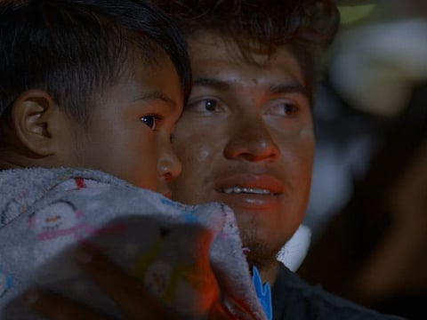 Luis Diaz with Noah.