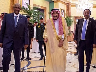 Sudan leaders meet King Salman in key visit to Saudi Arabia