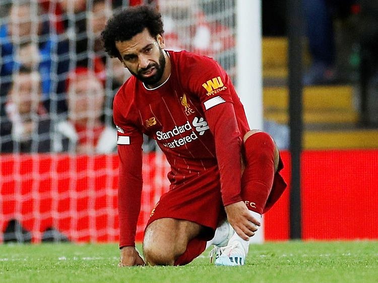 Liverpool's Mohamed Salah 