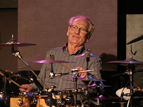 Mr. Baker at the Iridium in New York in 2013. Eric Clapton called him “a fully formed musician” whose “musical capabilities are the full spectrum.”Credit Ruby Washington/The New York Times