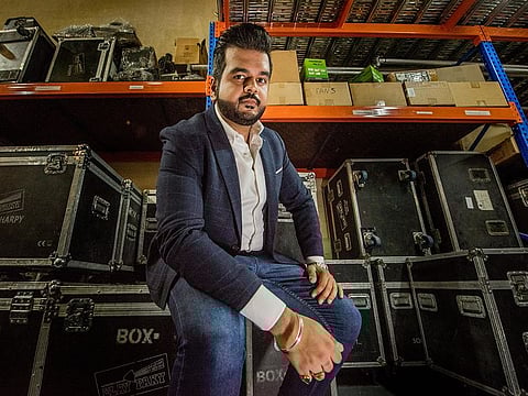 Mithesh Bhatia, 34, is the founder of SoundKraft LLC, an audio visual company in the UAE