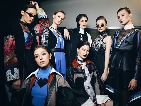 Models in looks by Hussein Bazaza.