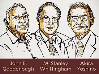 3 lithium-ion battery inventors win Nobel Chemistry Prize