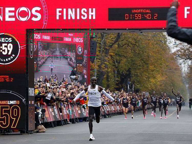 Kenya's Eliud Kipchoge