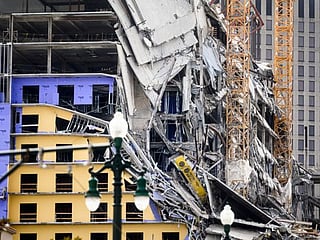 Pictures: Hard Rock Hotel collapse in New Orleans leaves 2 dead