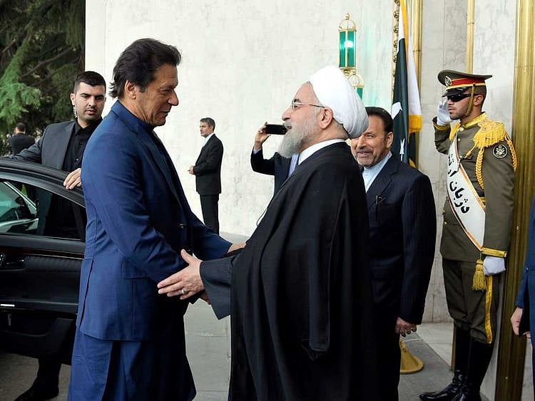 Imran Khan in Tehran