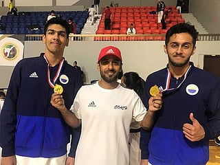 UAE Taekwondo players put up great show at the Emirates-Korean Championship in Sharjah