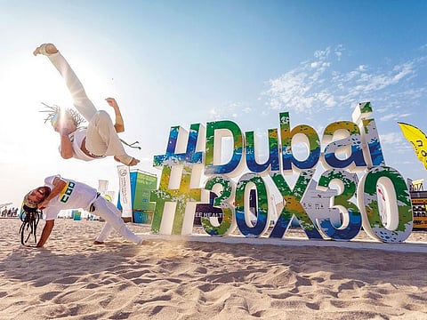 The 30-day Dubai Fitness Challenge will have two fitness villages and 10 community fitness hubs this year.