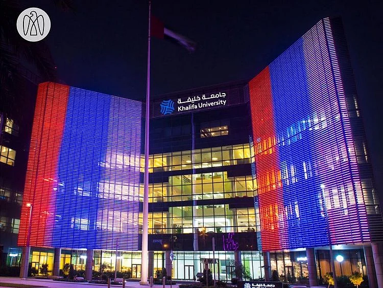 Khalifa University in Russia colours
