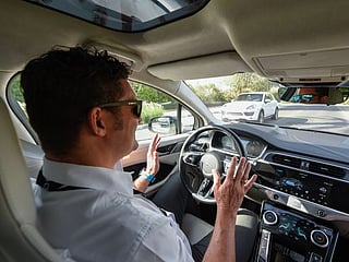 Dubai: Watch us take a ride in a self-driving car