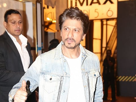 Mumbai: Actor Shah Rukh Khan at the screening of "Bard of Blood" in Mumbai on Sep 23, 2019. (Photo: IANS)