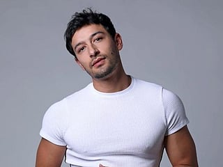 Maruf Azimov, a UAE-based male model and a breast cancer survivor, wants to raise awareness