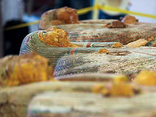 In Pictures: Egypt unveils biggest ancient coffin find in over a century 