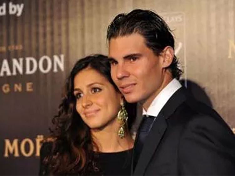 File photo of Rafael Nadal and Xisco Perello.