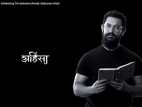 Rajkumar Hirani releases star-studded Gandhi film