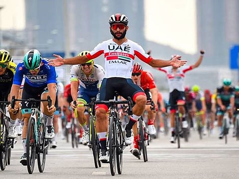 UAE Team Emirates’ Fernando Gaviria wins Staghe 5 of the Tour of Guangxi.