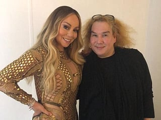 What Mariah Carey wore: Swarovski gown by Dubai designer